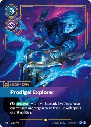 Ezreal - Prodigal Explorer (Overnumbered) — Spiritforged