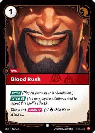 Blood Rush — Spiritforged
