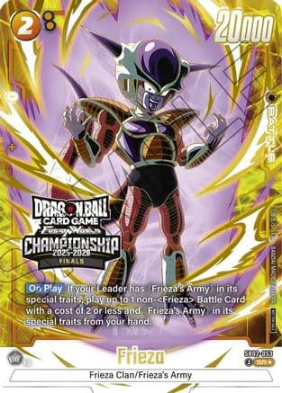 Frieza - SB02-053 (Championship 2025-2026 Finals) — Tournament and Championship Promos