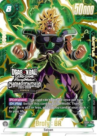 Broly : BR - FB06-063 (Championship 2025-2026 Finals) — Tournament and Championship Promos