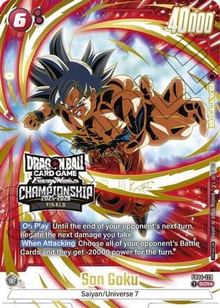 Son Goku - FB04-129 (Championship 2025-2026 Finals) — Tournament and Championship Promos