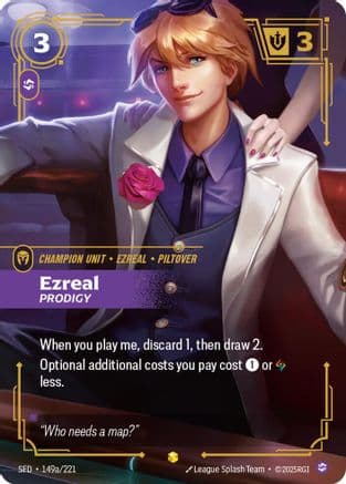 Ezreal - Prodigy (Alternate Art) — Spiritforged
