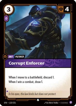 Corrupt Enforcer — Spiritforged