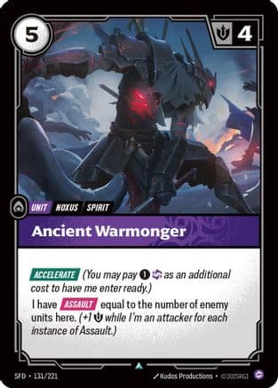 Ancient Warmonger — Spiritforged