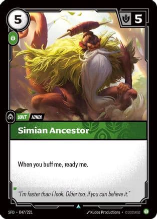 Simian Ancestor — Spiritforged