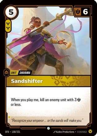 Sandshifter — Spiritforged