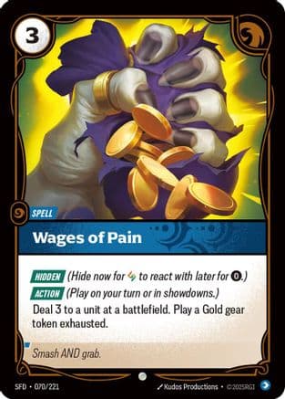 Wages of Pain — Spiritforged
