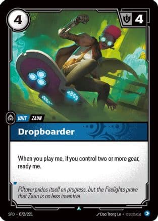 Dropboarder — Spiritforged