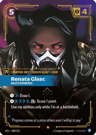 Renata Glasc - Mastermind — Spiritforged