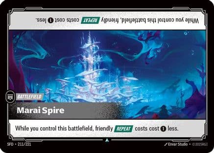Marai Spire — Spiritforged Riftbound: League of Legends TCG card by Emer Studio