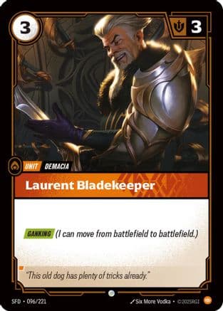 Laurent Bladekeeper — Spiritforged
