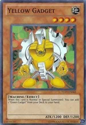 Yellow Gadget — Yu-Gi-Oh! card