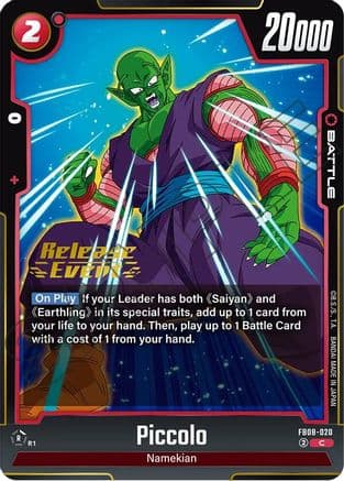 Piccolo - FB08-020 — Saiyan's Pride Release Event Cards