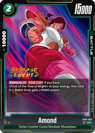 Amond — Saiyan's Pride Release Event Cards