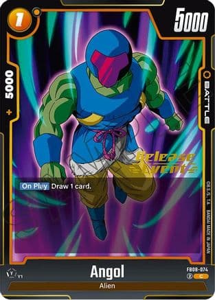 Angol — Saiyan's Pride Release Event Cards