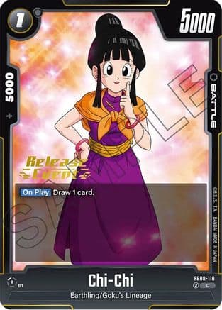 Chi-Chi — Saiyan's Pride Release Event Cards