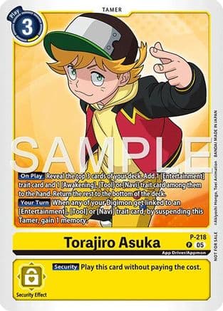 Torajiro Asuka (Official Store Tournament 2026 Vol. 1) — Digimon Promotion Cards