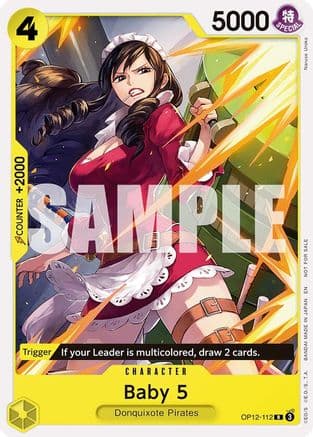 Baby 5 (Tournament Pack 2026 Vol. 1) — One Piece Promotion Cards One Piece Card Game card by Naruse Unaka