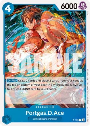Portgas.D.Ace (Store Tournament 2025 Vol. 4) — One Piece Promotion Cards