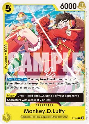 Monkey.D.Luffy (Store Tournament 2025 Vol. 4) — One Piece Promotion Cards