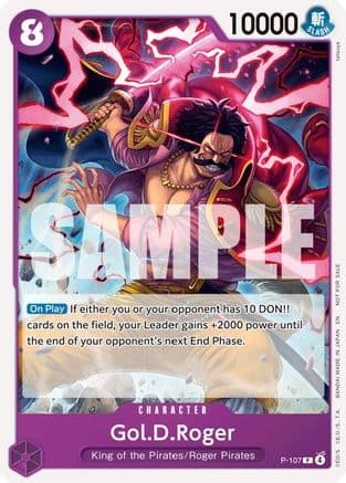 Gol.D.Roger (Store Tournament 2025 Vol. 4) — One Piece Promotion Cards