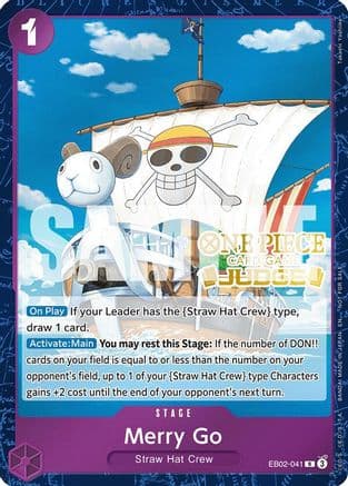 Merry Go (Judge Pack Vol. 7) — One Piece Promotion Cards