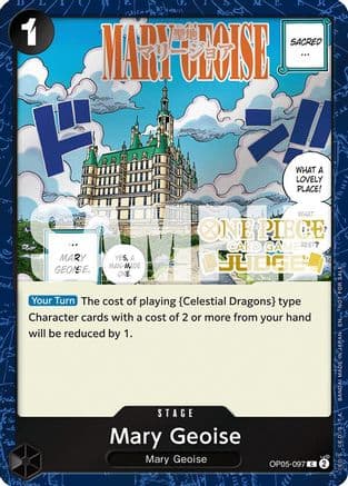 Mary Geoise (Judge Pack Vol. 7) — One Piece Promotion Cards