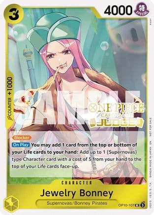Jewelry Bonney (Judge Pack Vol. 7) — One Piece Promotion Cards