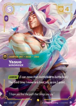 Yasuo - Windrider (Overnumbered) — Spiritforged