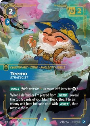 Teemo - Strategist (Overnumbered) — Spiritforged