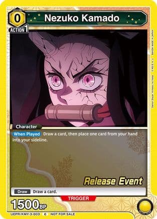 Nezuko Kamado (003) — UEX05BT: Demon Slayer: Kimetsu no Yaiba Vol.2 Release Event Cards