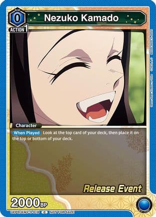 Nezuko Kamado (018) — UEX05BT: Demon Slayer: Kimetsu no Yaiba Vol.2 Release Event Cards