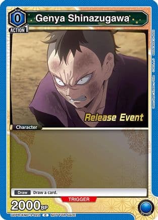 Genya Shinazugawa (022) — UEX05BT: Demon Slayer: Kimetsu no Yaiba Vol.2 Release Event Cards