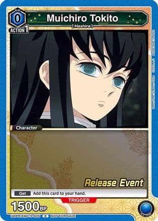 Muichiro Tokito (035) — UEX05BT: Demon Slayer: Kimetsu no Yaiba Vol.2 Release Event Cards