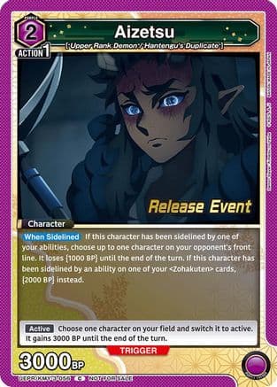 Aizetsu — UEX05BT: Demon Slayer: Kimetsu no Yaiba Vol.2 Release Event Cards
