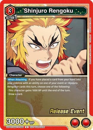 Shinjuro Rengoku — UEX05BT: Demon Slayer: Kimetsu no Yaiba Vol.2 Release Event Cards