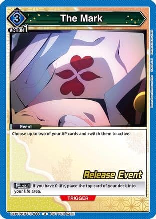 The Mark — UEX05BT: Demon Slayer: Kimetsu no Yaiba Vol.2 Release Event Cards