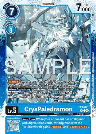 CrysPaledramon (Regulation Battle Vol. 4 Winner) — Digimon LIBERATOR