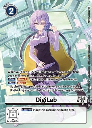 Digilab (Time Stranger Box Topper) — Digimon Promotion Cards