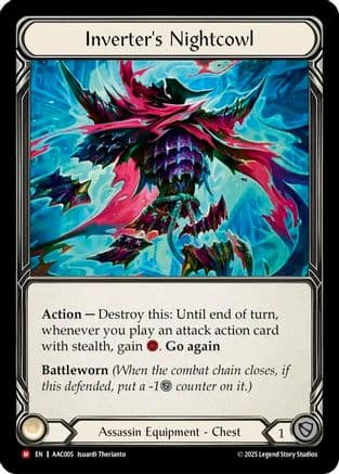 Inverter's Nightcowl — Flesh and Blood card