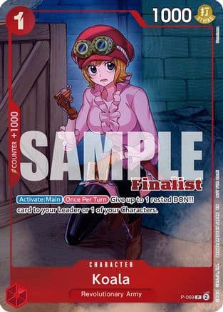 Koala (CS 25-26 Finalist Card Set 2) — One Piece Promotion Cards