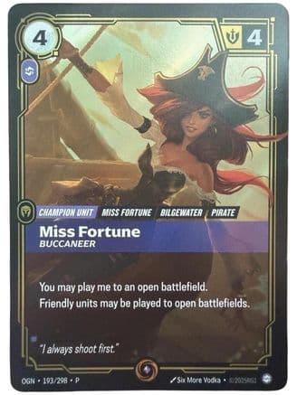 Miss Fortune - Buccaneer