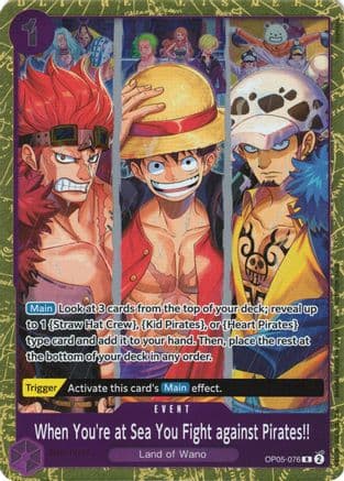 When You're at Sea You Fight against Pirates!! (2025 Pirates League Finals Textured Foil)