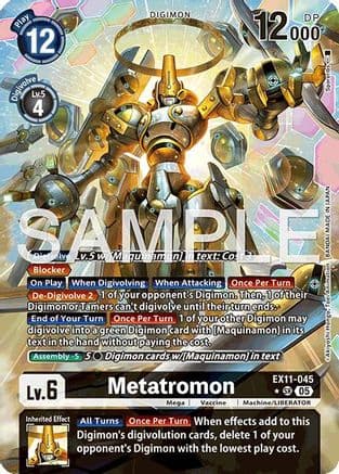 Metatromon (Alternate Art) — Dawn of Liberator