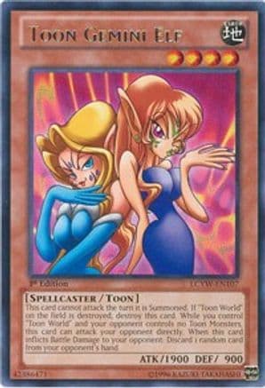 Toon Gemini Elf — Legendary Collection 3: Yugi's World