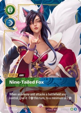Ahri - Nine-Tailed Fox (Metal)