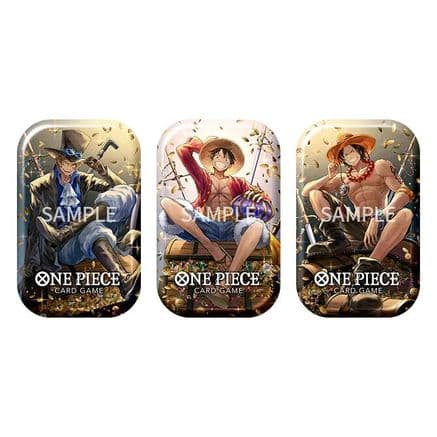 One Piece Tin Pack Set Vol. 2 [Set of 3] — One Piece Promotion Cards