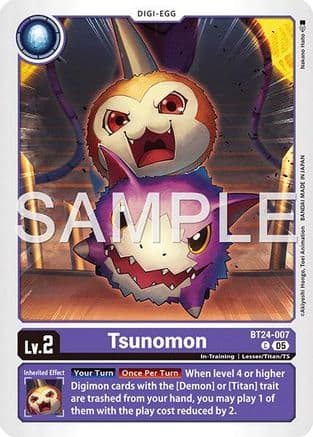 Tsunomon — Time Stranger