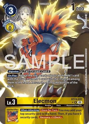 Elecmon (Alternate Art) — Time Stranger
