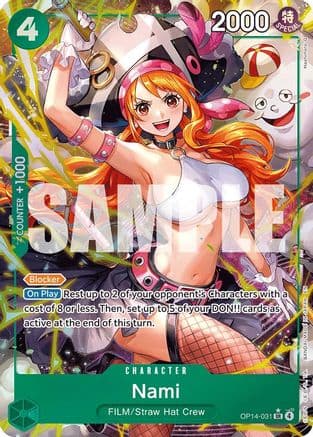 Nami (Alternate Art) — The Azure Sea's Seven